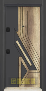 D 04 Айдер антрацит с пасивна дръжка