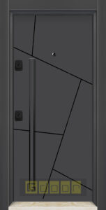 O 02 Антрацит с пасивна дръжка